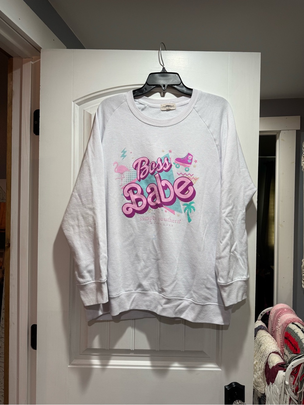 Simply Southern “Boss Babe” Sweatshirt